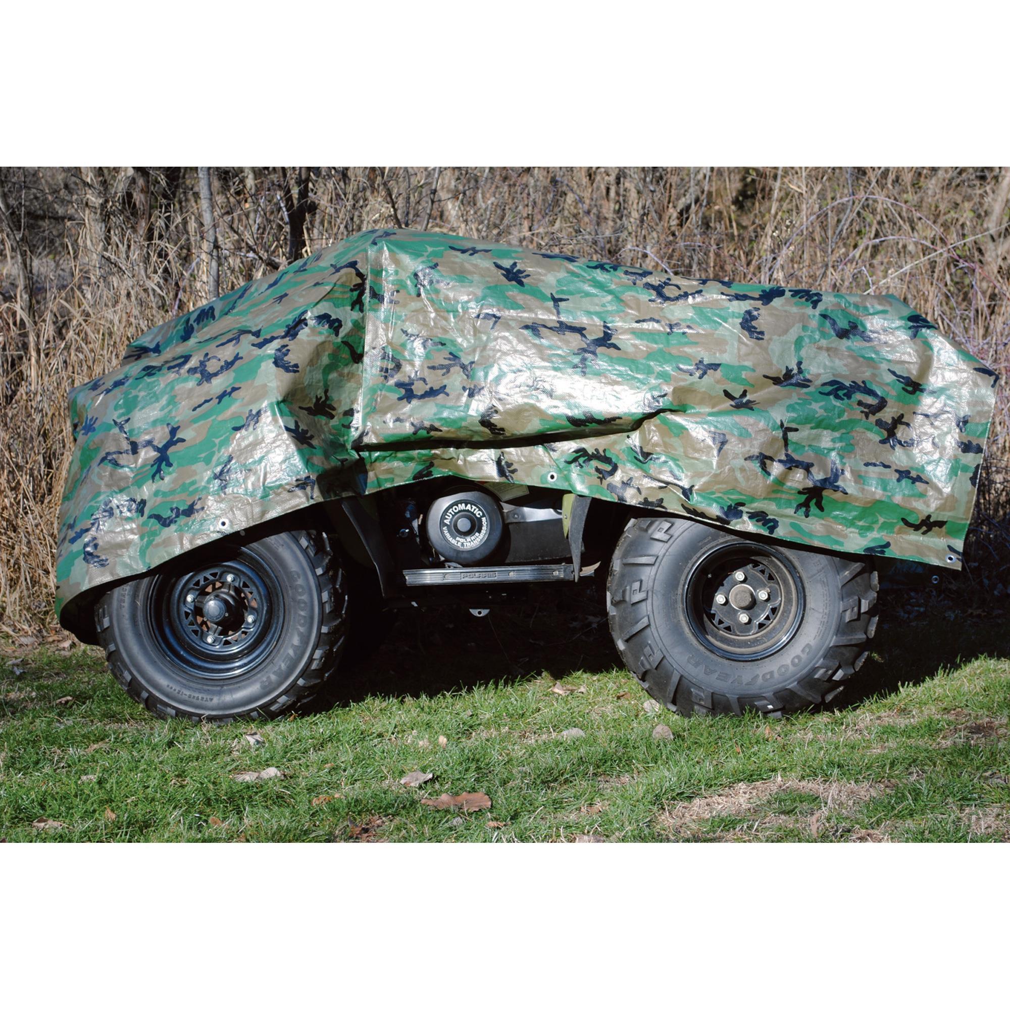 Roughneck 3-Oz. Heavy-Duty Camo Tarp, 10ft. x 12ft.
